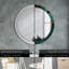 Huldar Glass Flat Wall Mirror