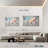 " Artistic Touch World Map " by Globetrotter Studio 3 - Pieces-235007460
