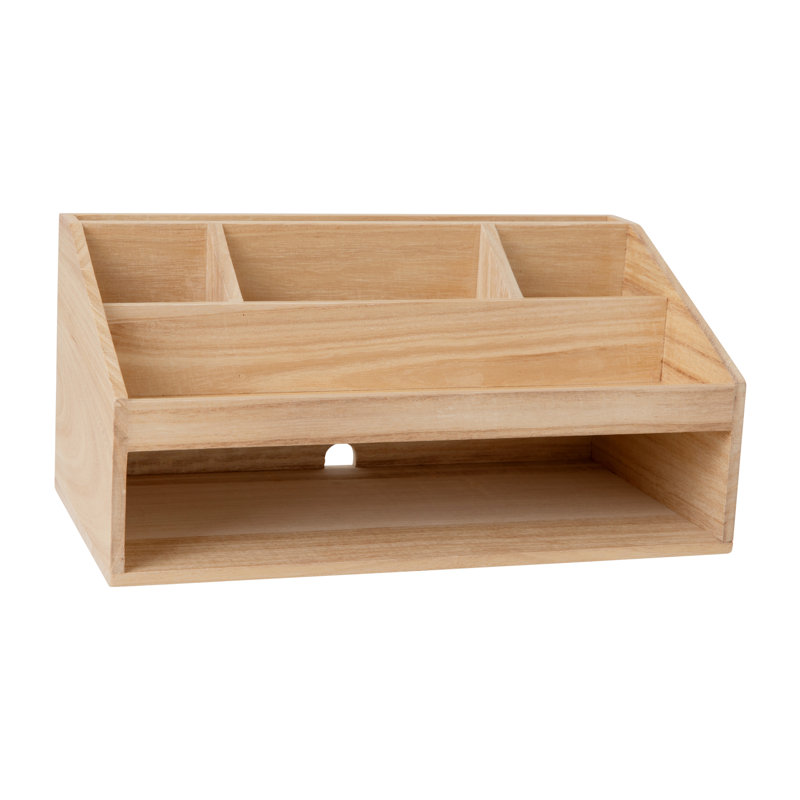 Organisateur de bureau Martha Stewart Weston, Naturel clair