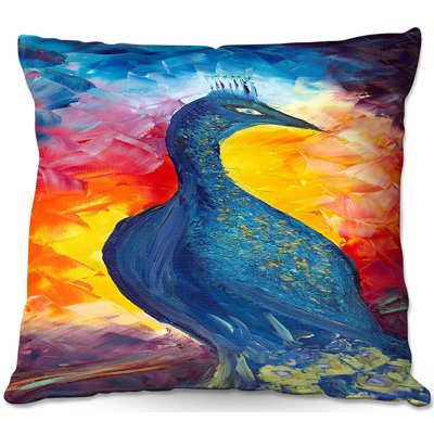 Coussin canapé peacock