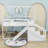 Aliyus Kids Twin Bunk Bed-299687241