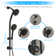 Dual Shower Head 1.8 GPM with Self-Cleaning