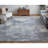 8' Blue Abstract Runner Rug-594303724
