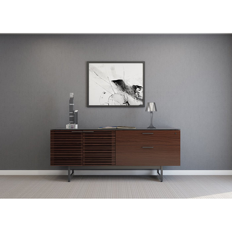 Corridor 70'' W Sideboard, Chocolate Stained Walnut