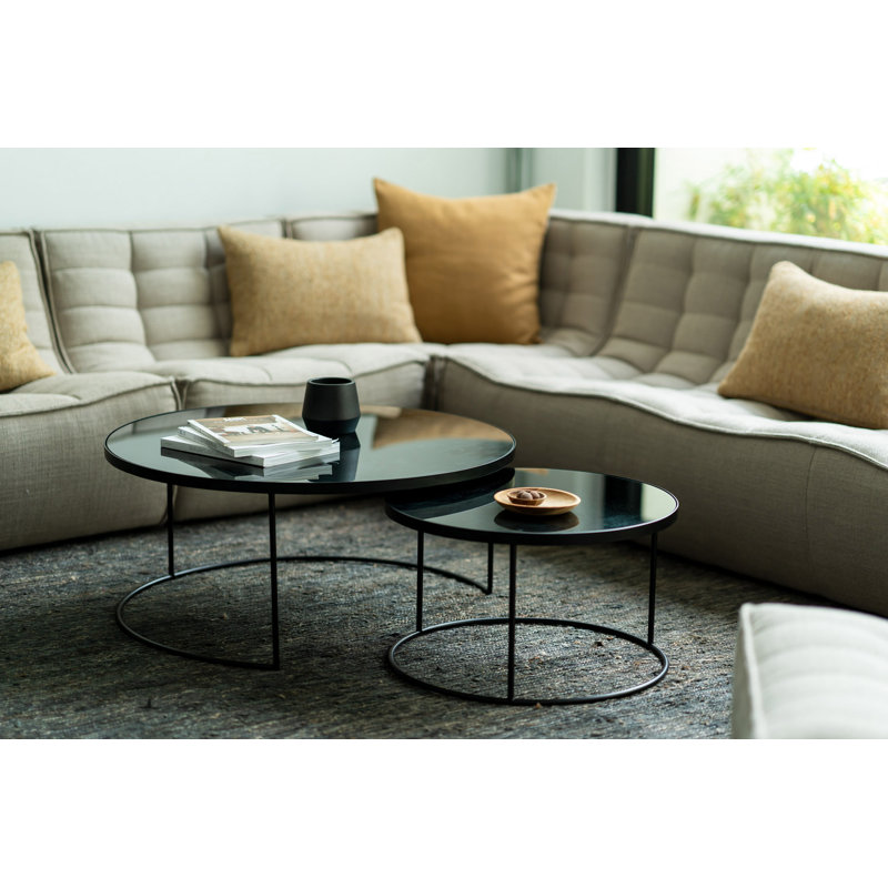 Nesting Coffee Table, Charcoal