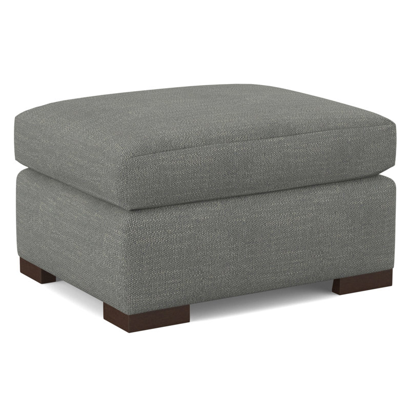 Square Ottoman, Rumor Bliss, Nutmeg