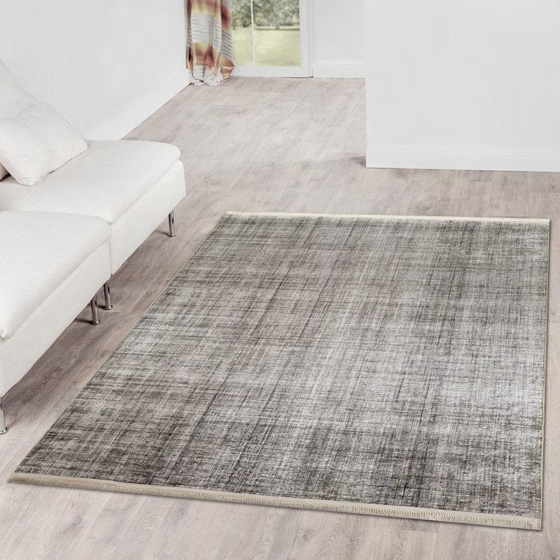 Wiggins Solid Colour Area Rug, Rectangle 160 x 230cm