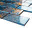 Carrelage mosaïque en verre brillant à joint brique 11,82 po x 12,01 po Galaxy-36933026