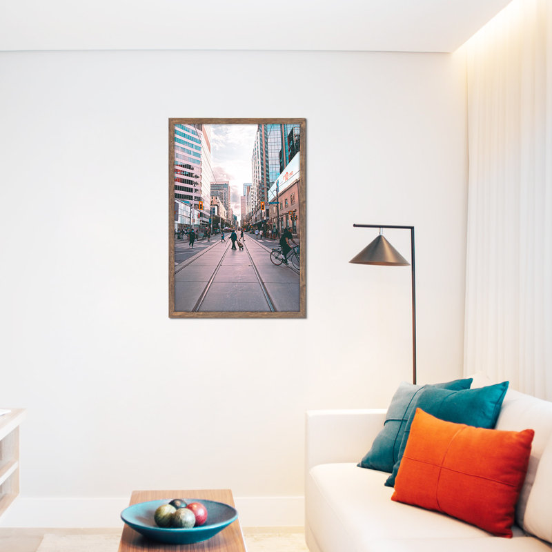 Cadre photo affiche Khazeema brun 24 x 36