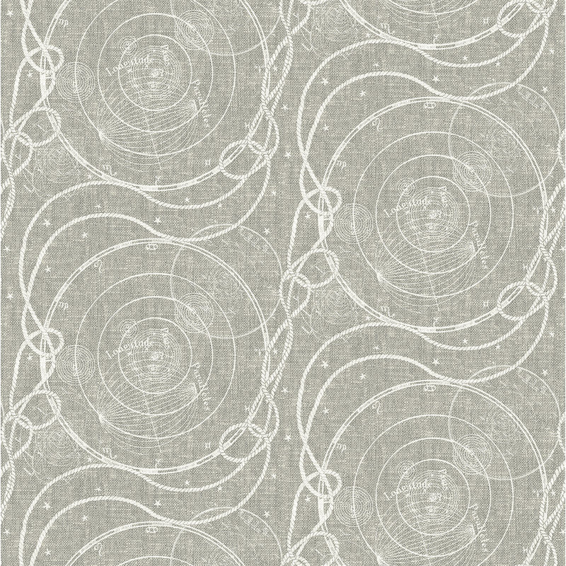 Rouleau de papier peint adhésif céleste L 18 pi x l 20,5 po Tommy Bahama, Noix de coco
