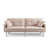 100 % polyester beige est en rupture de stock