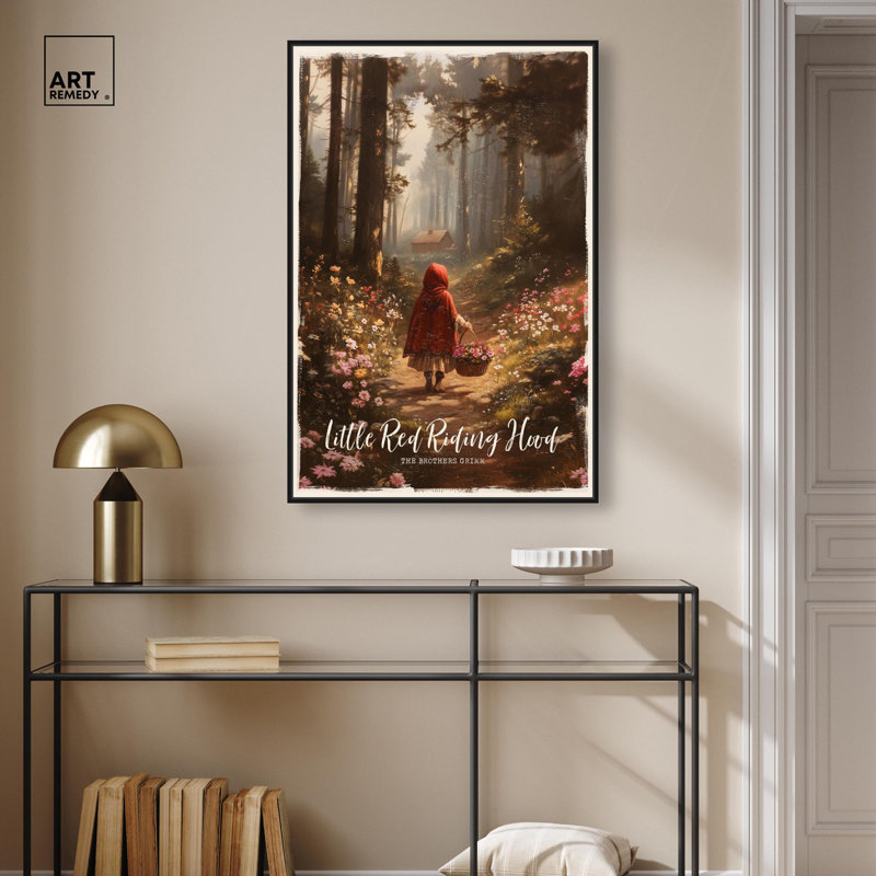 Art classique sur toile, "Classic", Doré, H 16 po x l 11 po, Cadre flottant