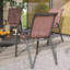 Ensemble de 4 chaises de salle à manger d'extérieur Outsunny