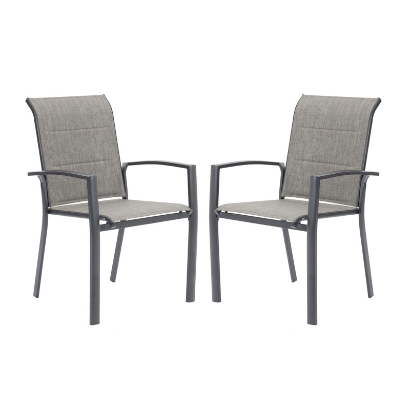 Fauteuil de salle à manger Loann, Gris