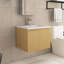 Meuble-lavabo mural 24 po en MDF avec lavabo en résine