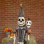 Metal Halloween Skeleton Soldiers (Set Of 2)-1030297727