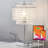 Deyontae Crystal Touch Table Lamp with USB C+A Ports, 3 Way Dimmable Lamp with Crystal Shade-2033137602-2033137603