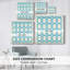 Motif bleu sur toile-1105487105