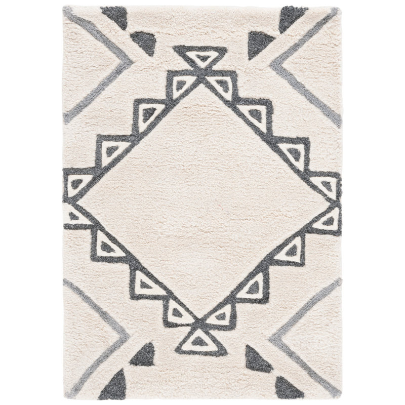 Powell Hand Tufted Performance Geometric Rug, Rectangle 2' x 3'