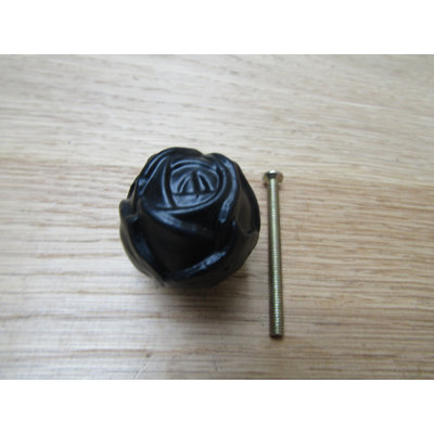Clem 40mm Rose Novelty Knob