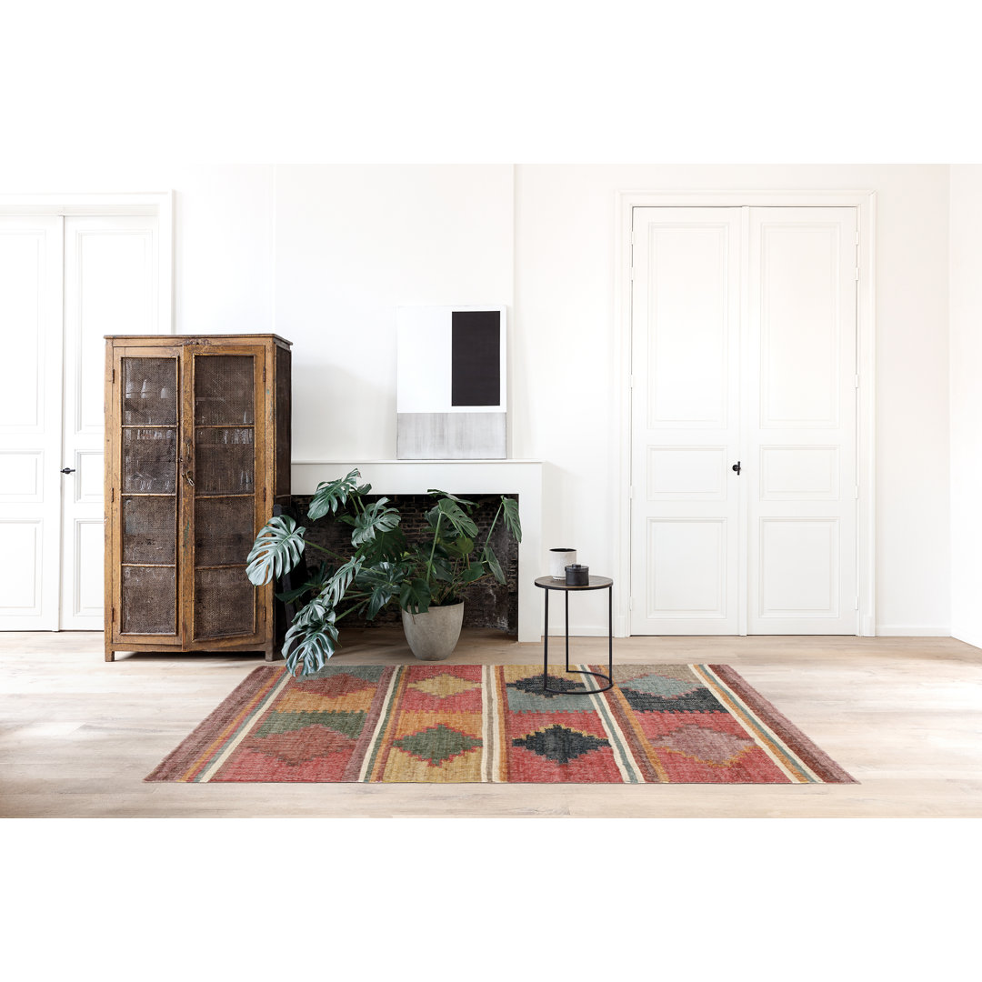 Shuler Ikat Hand Woven Area Rug