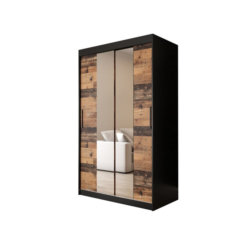 Whalley 2 Door Manufactured Wood Wardrobe