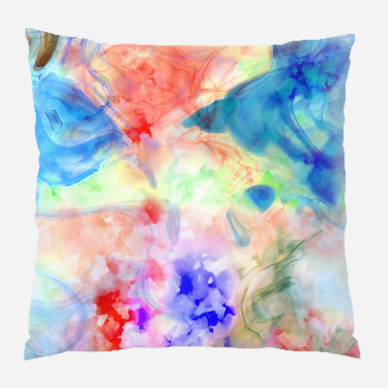Coussin décoratif Boynton, Microsuède, Intérieur
