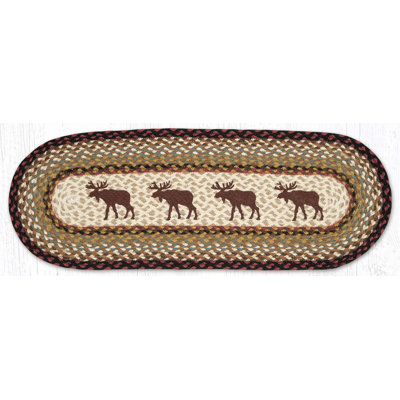 Chemin de table Earth Rugs 13 "x 36" Flag