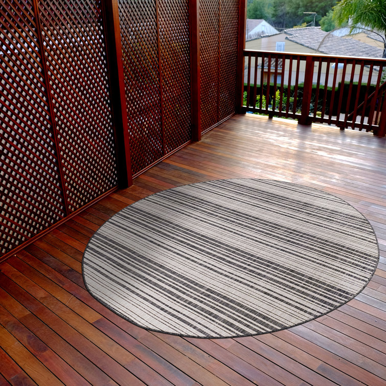 Waikiki Striped Indoor / Outdoor Rug