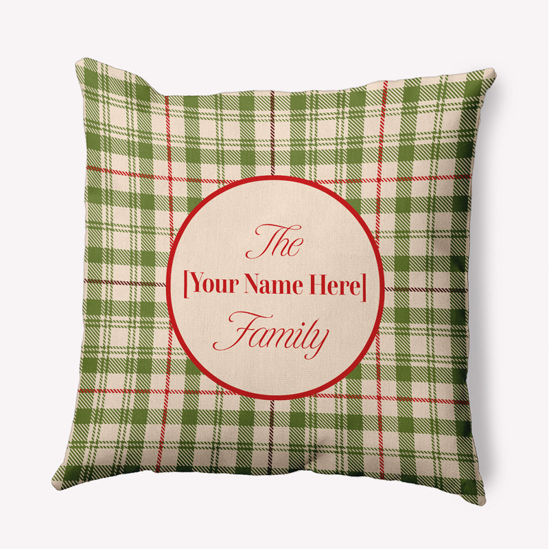 Housse et insert de coussin décoratif en polyester, 26 po x 26 po, Vert fin, Oui