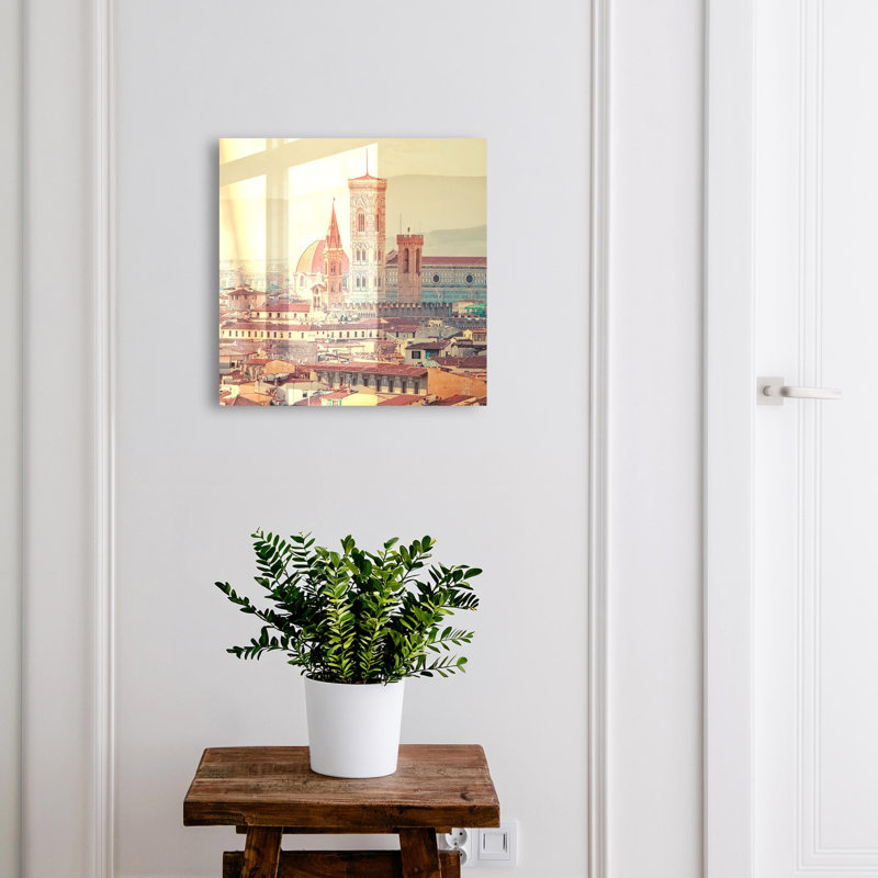 Wall mounted key box, Opens to the left, 30x30x5, Black, The architectural beauty of classical buildings, 