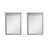 Wall-Mounted 33"H x 26''W Rectangle Solid Wood Framed Mirror-1585083918
