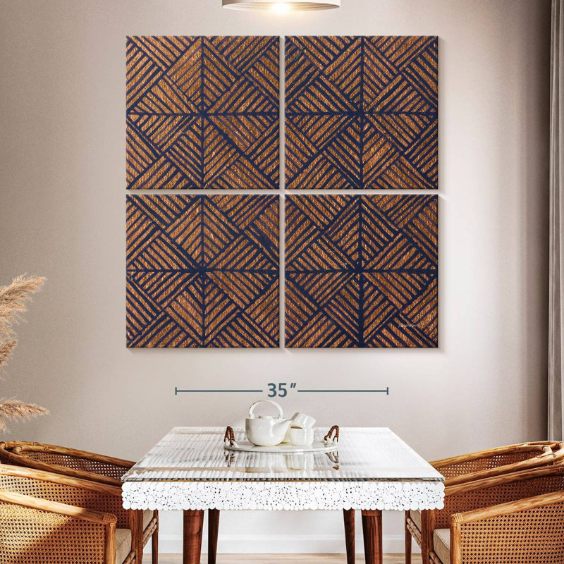 Copper Pattern, 50" H x 50" W