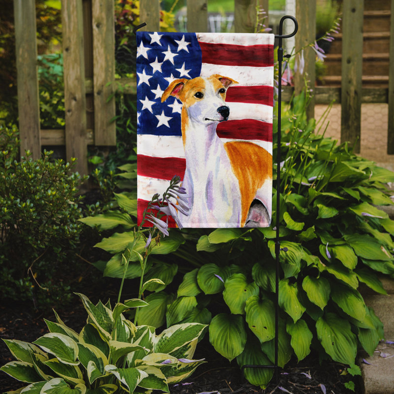 2 côtés en polyester de 2 côtés american drapeau de jardin, Yorkshire 1