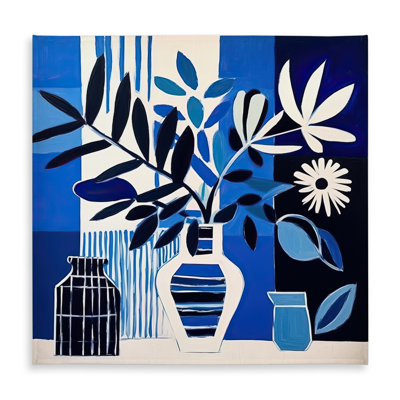 Blue Abstract Tablecloth | Indoor/Outdoor Decor by Blue Living