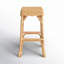 Lacie Rattan Scalloped Bar and Counter Height Stool-342618665