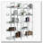 5 Tier Bookcase Home Office Open Bookshelf-1139730125