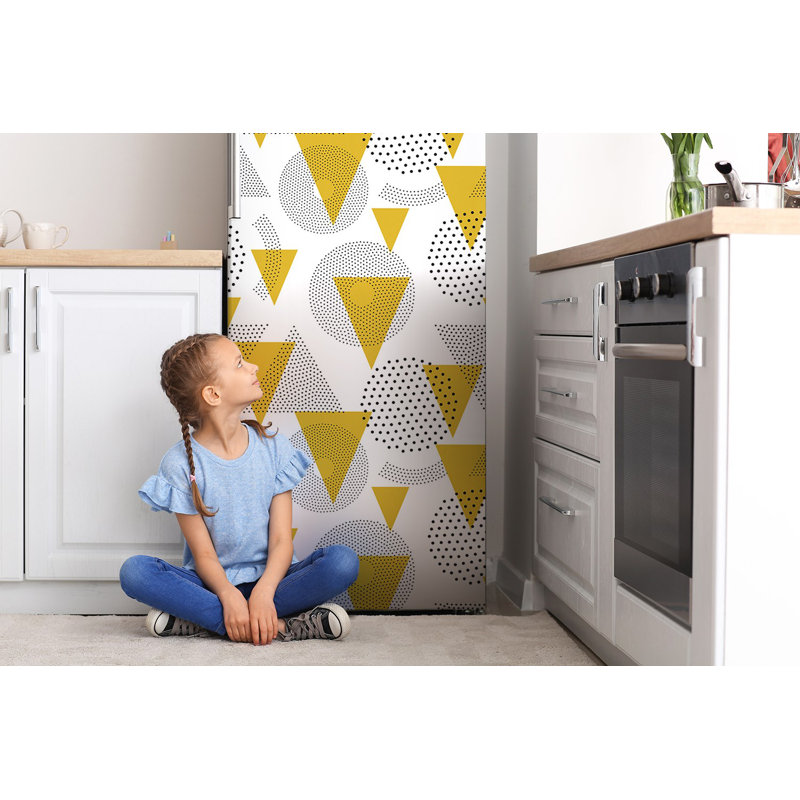 Abstract Door Decal