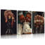 3 Piece Wrapped Canvas Print-1126279696