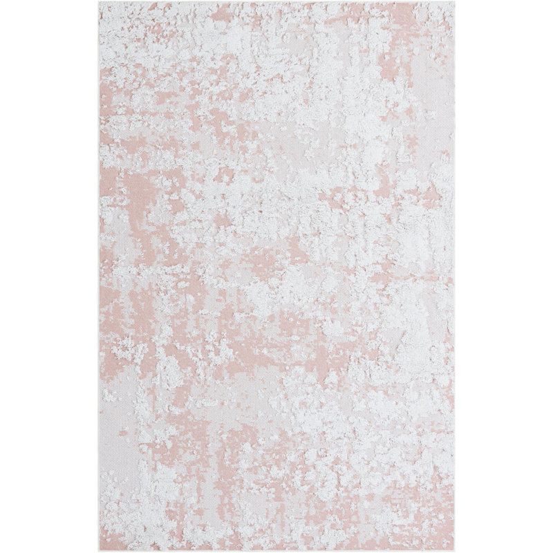 Tapis rose Contemporary Gallery, Rectangle 5 pi 3 po x 8 pi