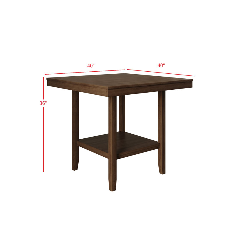 Table de salle à manger Bouganville, Brun