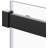 - W x 72'' H Double Added Door Frameless Shower Door with Easy Clean-69835157