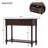 Console Table Traditional Design with Two Drawers and Bottom Shelf-770969716
