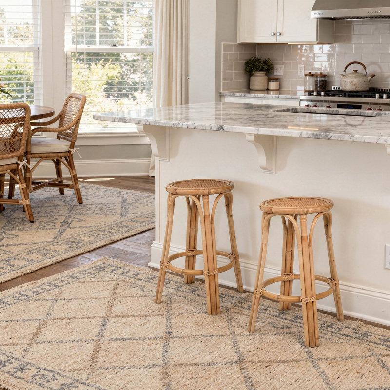 Rosita Counter Stool, Bar Stool (30.5” Seat Height), White