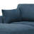 3 - Piece Upholstered Navy Corduroy Modular Sectional Sofa with Pillow Back and Removable Ottoman-772829825