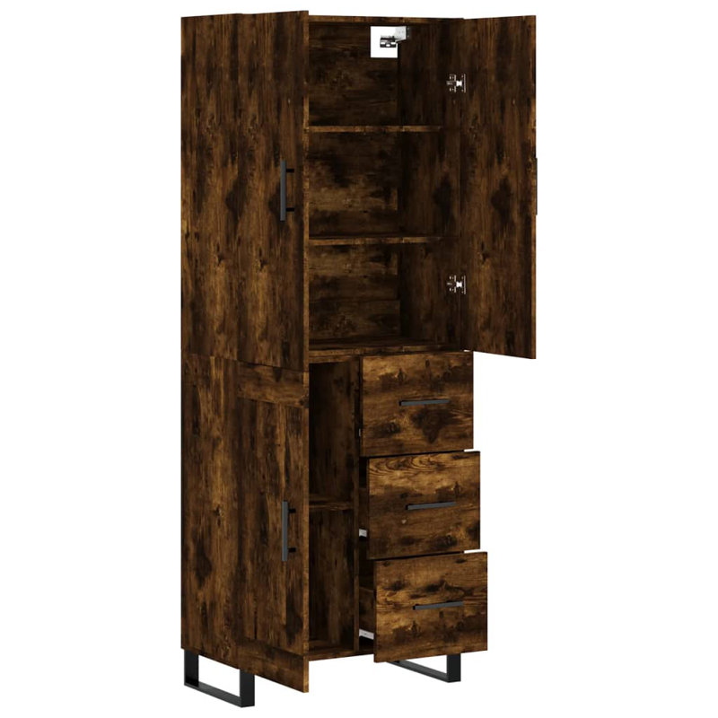Bhawani 69.5cm Sideboard, Smoked Oak
