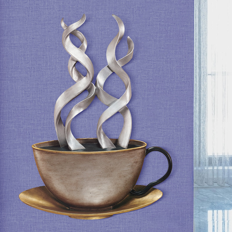 Sculpture murale Cup of Joe