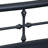  Edmund Open-Frame Twin Metal Headboard w/ Center Panel-758127998-709905578