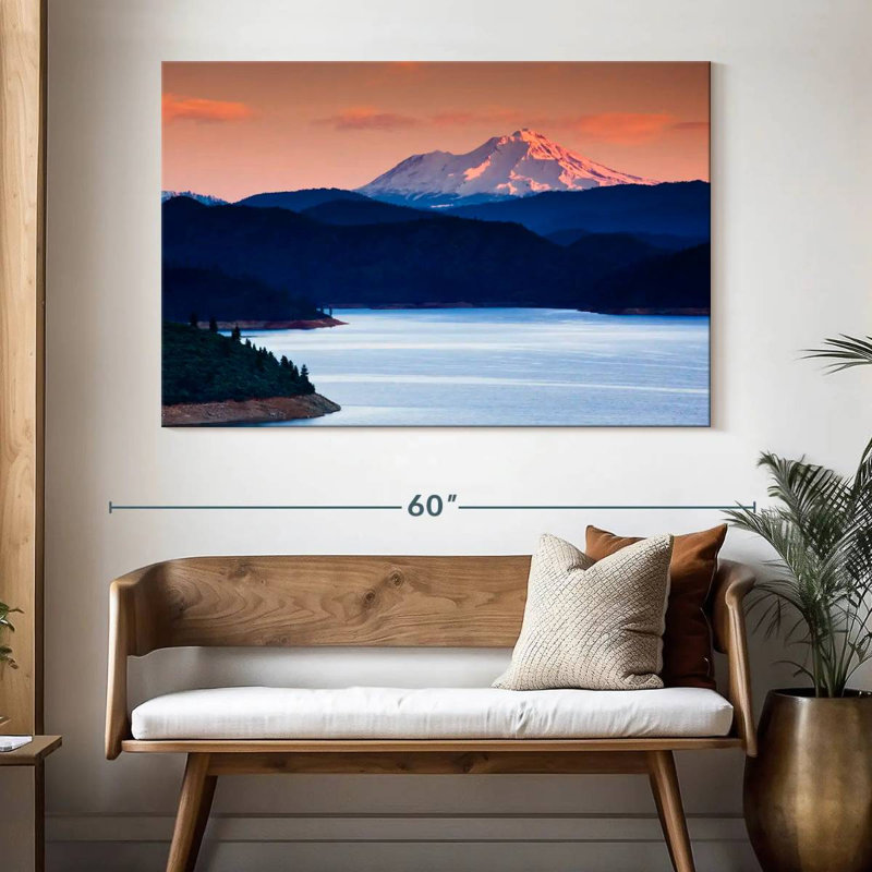 Alvord Lake Shasta Serenity, H 34 po x l 51 po