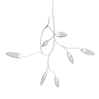 Vines 7 - Light Dimmable LED Modern Linear Chandelier